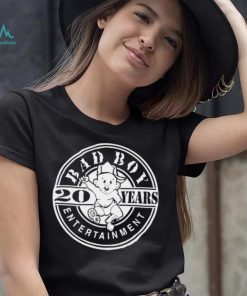 Bad Boy Entertainment 20 years logo shirt