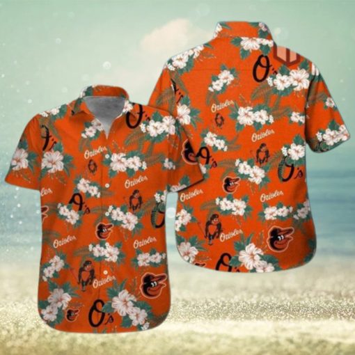 Baltimore Orioles Baseball Hawaiian Shirt