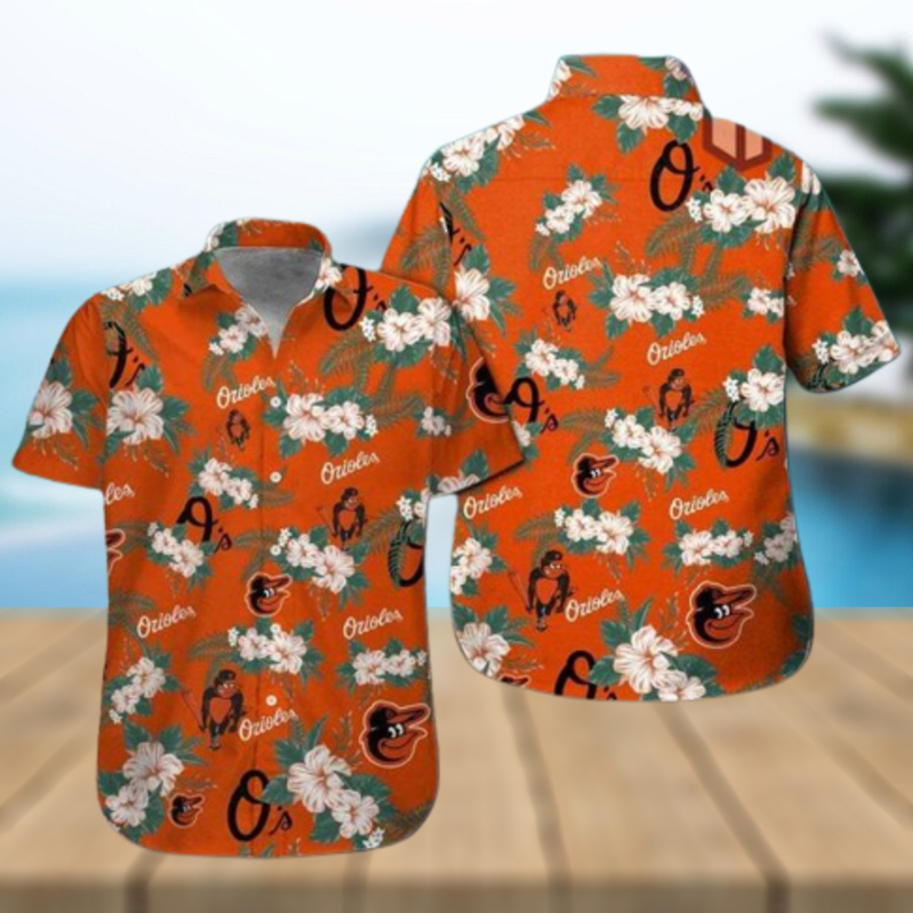 Baltimore Orioles Button Down Baseball Hawaiian Shirt – Orioles Hawaiian  Shirt - Limotees