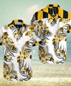 Baltimore Proud Aloha Hawaiian Shirts Gift For Summer Vacation