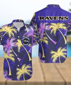 Baltimore Ravens Nfl 3D Hawaiian Shirt 04 Men And Women For Fans