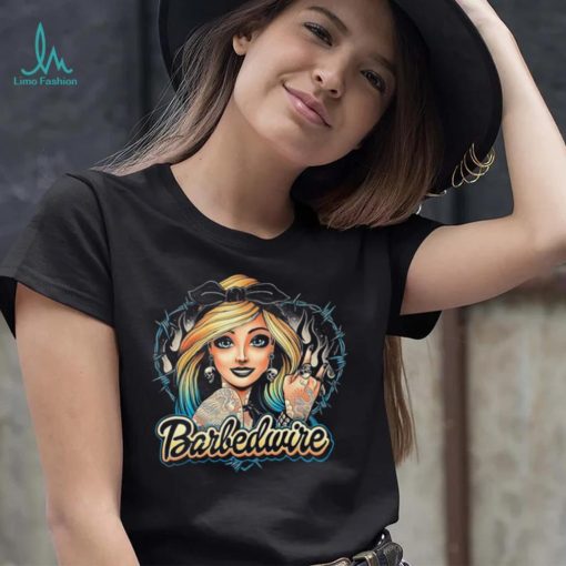 Barbie rocker girl cartoon shirt