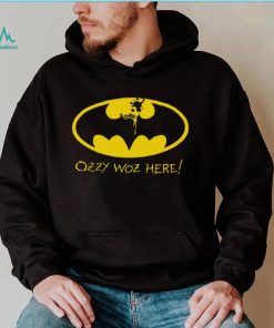 Batman Ozzy Woz here logo shirt