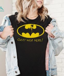 Batman Ozzy Woz here logo shirt