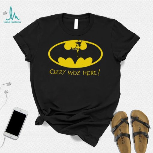 Batman Ozzy Woz here logo shirt