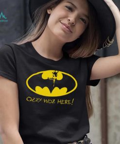 Batman Ozzy Woz here logo shirt