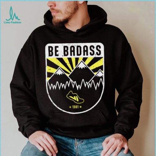 Be Badass VJ logo shirt