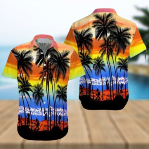 Beach Colorful Aloha Hawaiian Shirt