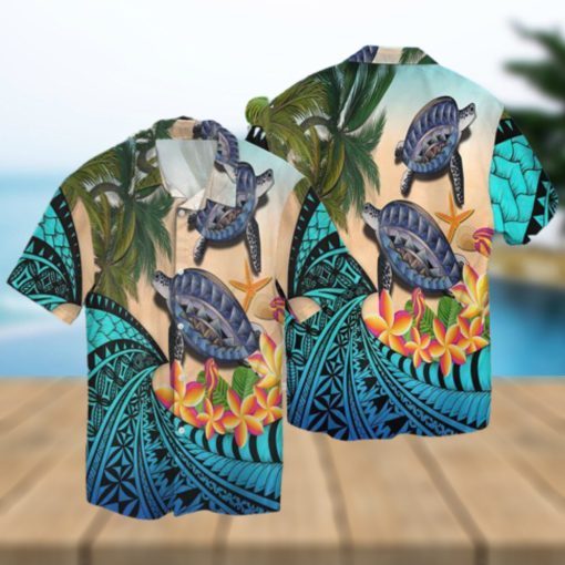 Best Beach Turtle Hawaiian Shirt