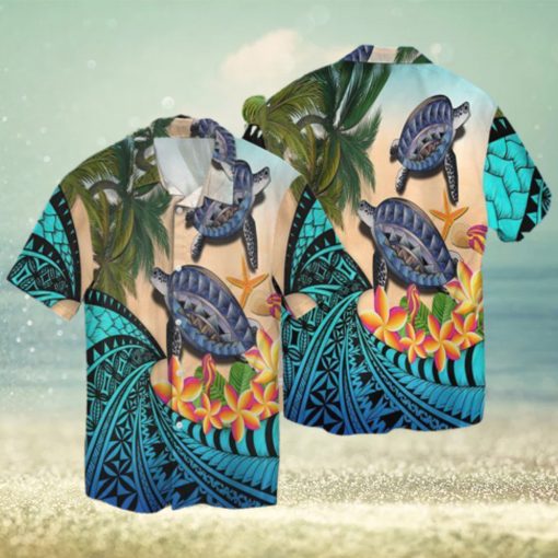 Best Beach Turtle Hawaiian Shirt