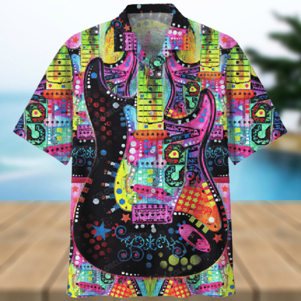 Best Guitar Hawaiian Shirt Best Guitar Hawaiian Shirt