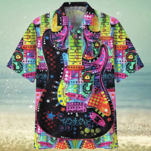 Best Guitar Hawaiian Shirt