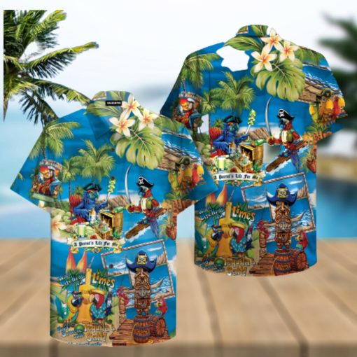 Best Pirate Parrot Hawaiian Shirt