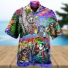 Carolina Panthers Coconut Trees Nfl 3D Hawaiian Shirt Men And Women For Fans