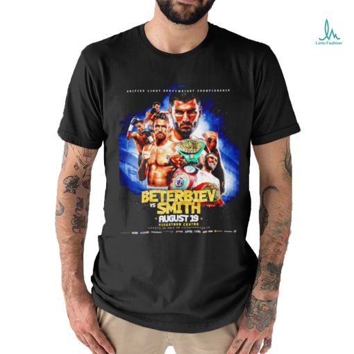 Beterbiev vs Smith Videotron Centre 2023 poster shirt