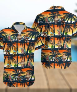 Bigfoot Camping Aloha Hawaiian Shirt