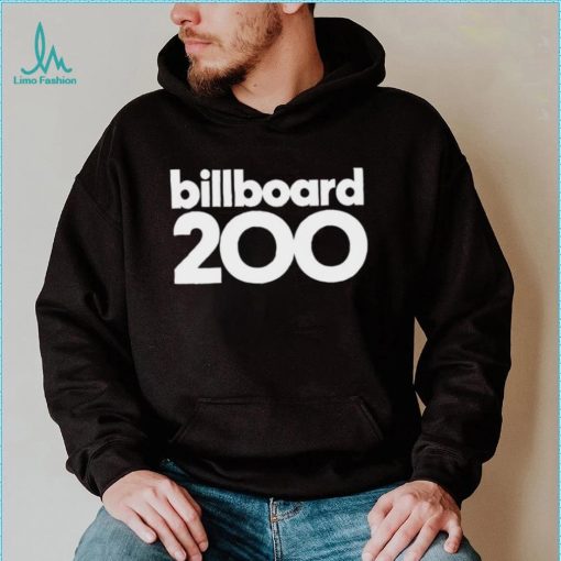 Billboard 200 logo 2023 shirt