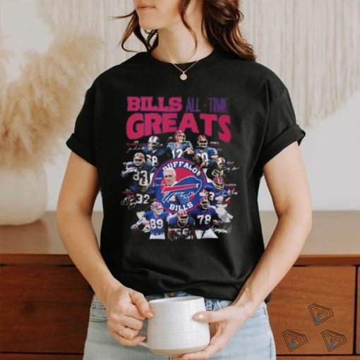 Bills All Time Greats Buffalo Bills T Shirt