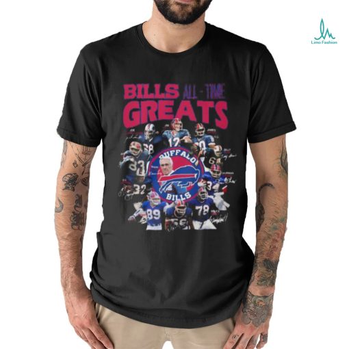 Bills All Time Greats Buffalo Bills T Shirt