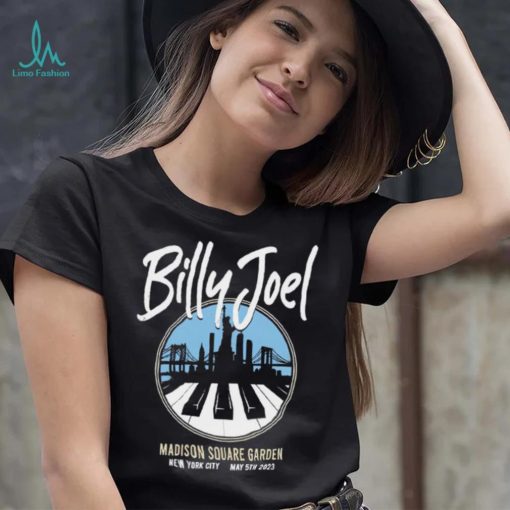 Billy Joel Madison Square Garden New York City 2023 logo shirt