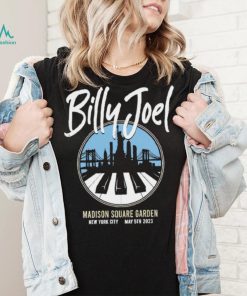 Billy Joel Madison Square Garden New York City 2023 logo shirt