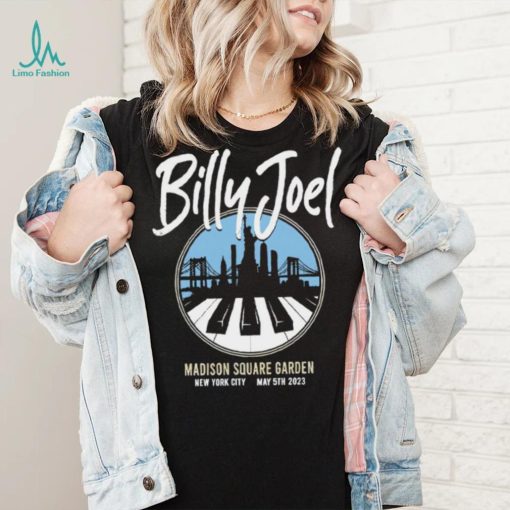 Billy Joel Madison Square Garden New York City 2023 logo shirt