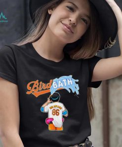 Bird Bath Classic Adult Black Hoodie shirt