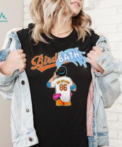 Bird Bath Classic Adult Black Hoodie shirt