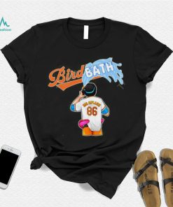 Bird Bath Classic Adult Black Hoodie shirt