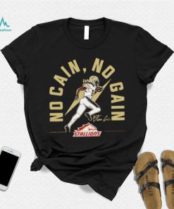 Birmingham Stallions Deon Cain no Cain no gain signature shirt