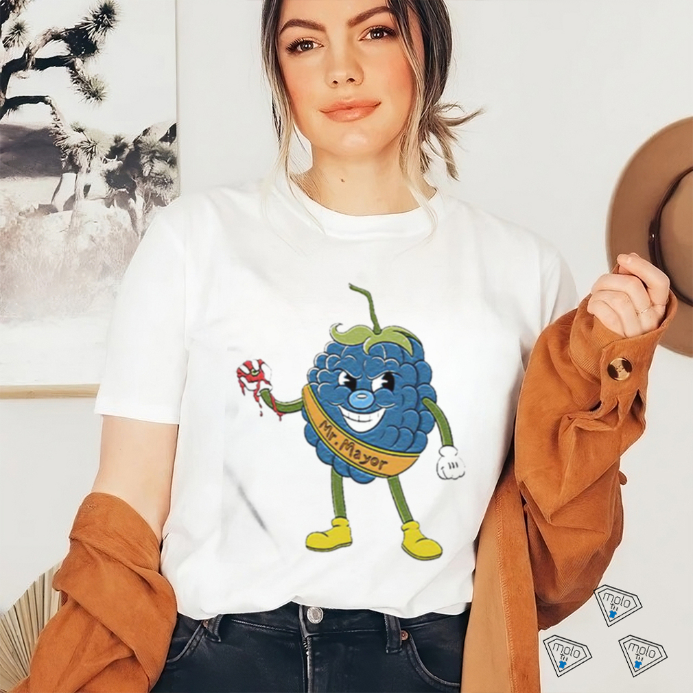 Blueberry Guy Mr. Mayor Shirt Blueberry Guy Mr. Mayor Shirt