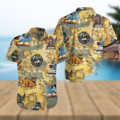 Books Dragon Hawaiian Shirt