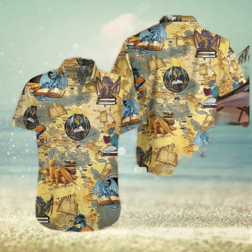 Books Dragon Hawaiian Shirt
