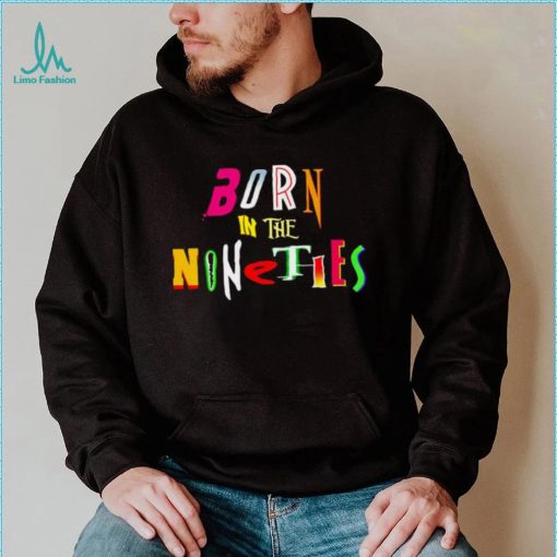 Born in the Nineties retro movies shirt