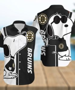 Boston Bruins Snoopy Hawaiian Shirt For Men For Men