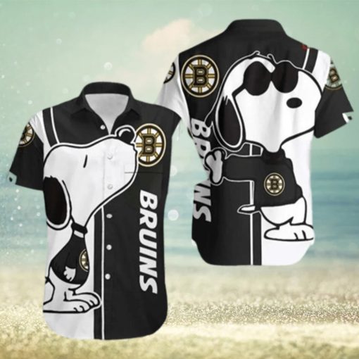 Boston Bruins Snoopy Hawaiian Shirt For Men For Men