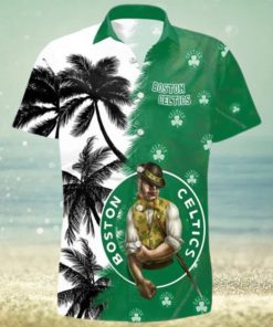 Boston Celtics Beach Summer 3D Hawaiian Shirt