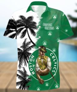 Boston Celtics Beach Summer 3D Hawaiian Shirt