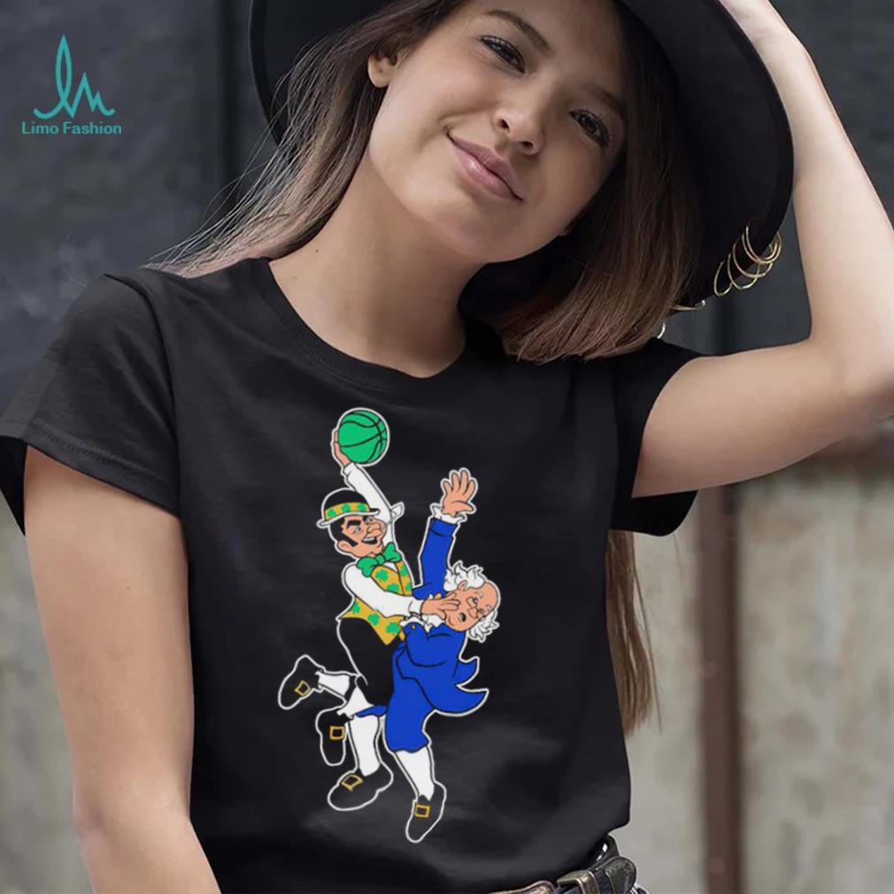 Boston Celtics Dunk Philadelphia 76ers mascot shirt Boston Celtics Dunk Philadelphia 76ers mascot shirt