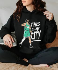 Boston Celtics Jayson Tatum this is my City shirt