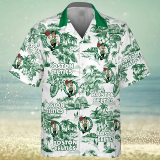 Boston Celtics National Basketball Association 2023 Aop Hawaiian Shirt Man