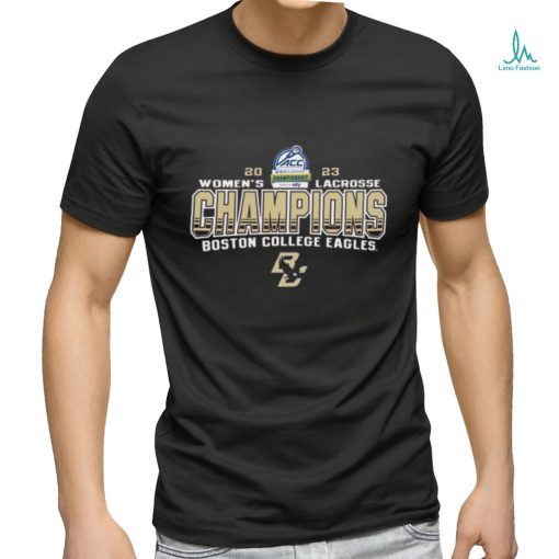 Boston College Eagles 2023 ACC Women’s Lacrosse Tournament Champions T Shirt