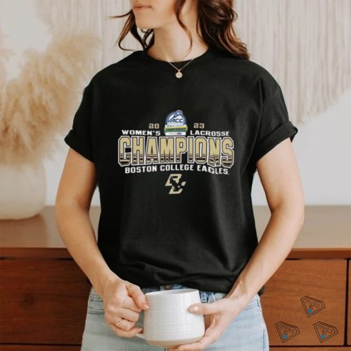 Boston College Eagles 2023 ACC Women’s Lacrosse Tournament Champions T Shirt