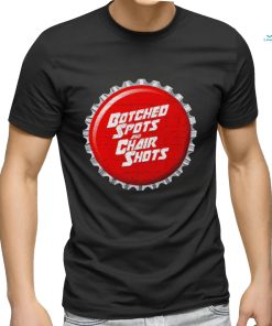 Botched Spots and Chair Shots BSCS Bottle Cap logo shirt
