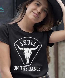 Bovine Bones Skull on the Range logo shirt