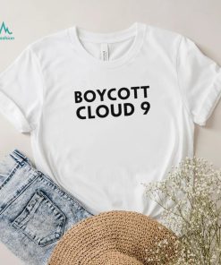 Boycott Cloud 9 logo shirt