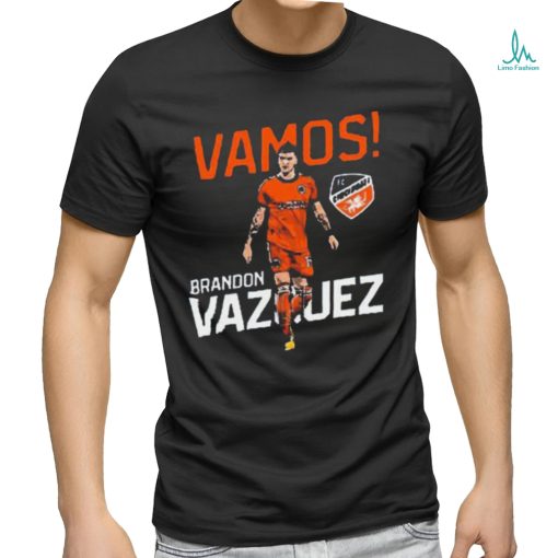 Brandon Vazquez #19 Fc Cincinnati Vamos Logo 2023 Shirt