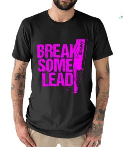 Break Some Lead Fuchsia logo shirt