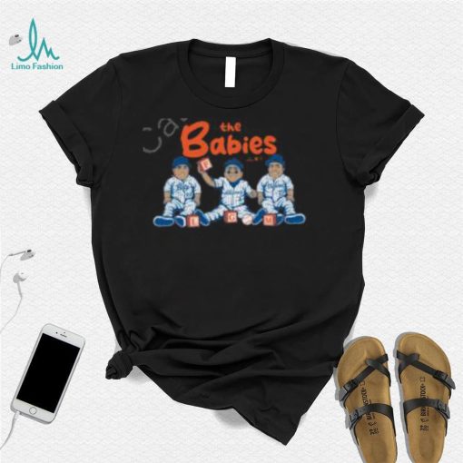 Breakingt Store Brett Baty And Francisco Alvarez And Mark Vientos The Babies Long Sleeve T Shirt
