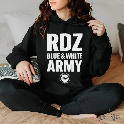 Brighton & Hove Albion Rdz Blue White Army Shirt